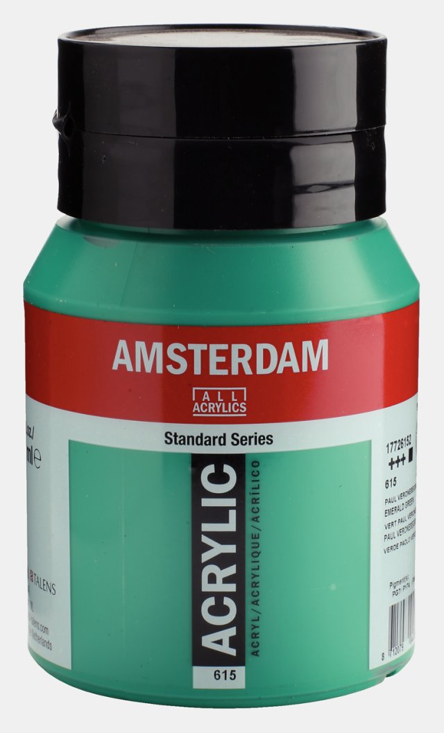 Amsterdam Standart Akrilik 500 ML Emerald Green Boya — Amsterdam (görsel 2)