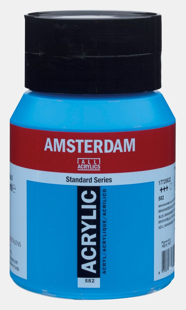 Amsterdam Standart Akrilik 500 ML Mangan.blue — Amsterdam (görsel 2)