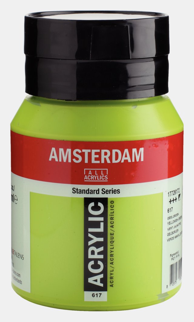 Amsterdam Standart Akrilik 500 ML Yellowish Green — Amsterdam