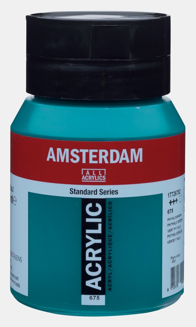 Amsterdam Standart Akrilik 500 ML Phthalo Green — Amsterdam (görsel 3)