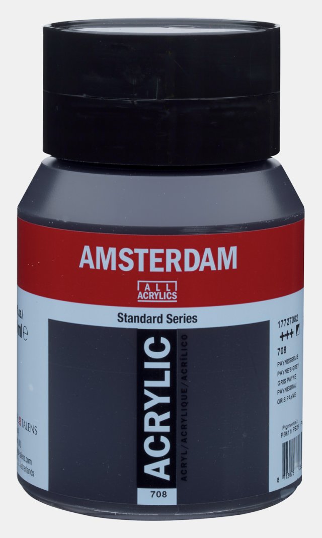 Amsterdam Standart Akrilik 500 ML Paynes Grey Boya — Amsterdam (görsel 2)