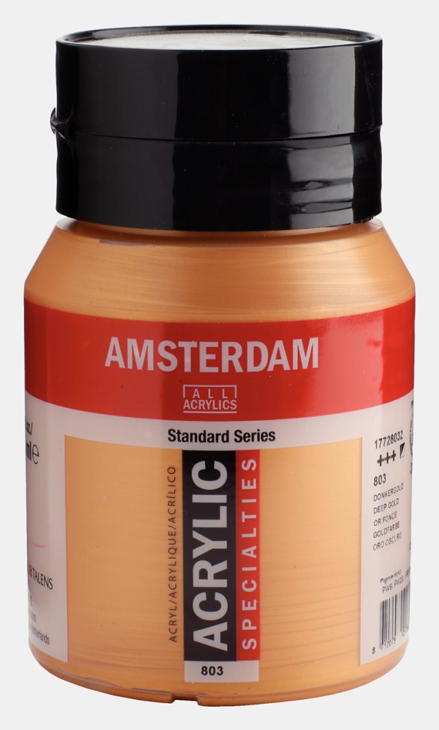 Amsterdam Standart Akrilik 500 ML Deep Gold Boya — Amsterdam