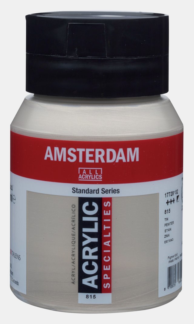 Amsterdam Standart Akrilik 500 ML Pewter Boya — Amsterdam