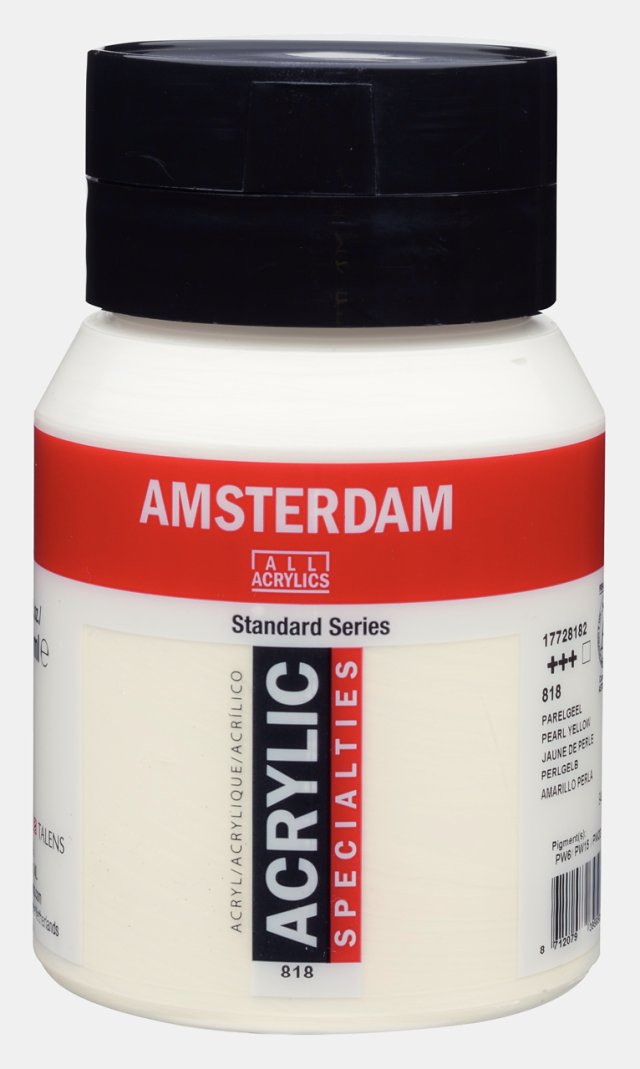 Amsterdam Standart Akrilik 500 ML Pearl Yellow — Amsterdam
