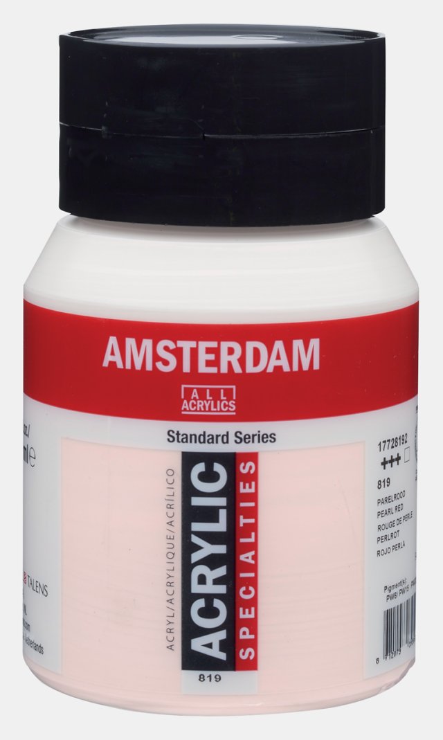 Amsterdam Standart Akrilik 500 ML Pearl Red Boya — Amsterdam
