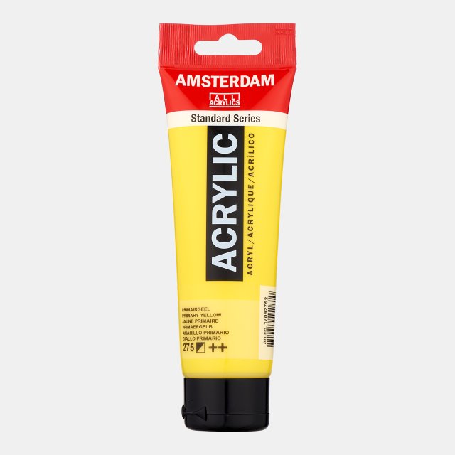 Amsterdam Standart Akrilik 120 ML Primary Yellow Paint — Amsterdam (görsel 2)