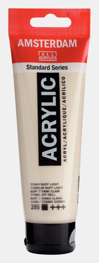 Amsterdam Standart Akrilik 120 ML Titanium Buff Light — Amsterdam (görsel 2)