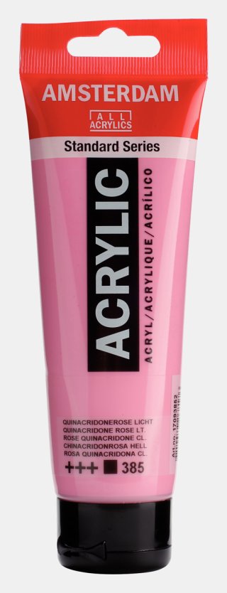 Amsterdam Standart Akrilik 120 ML Quinacridone Rose Light — Amsterdam