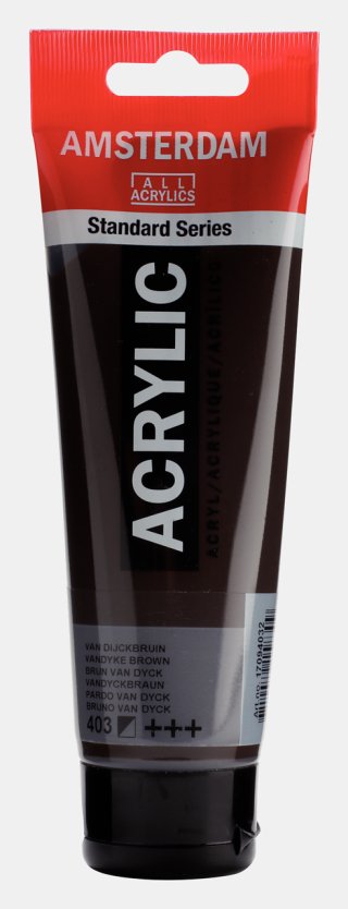Amsterdam Standart Akrilik 120 ML Vandyke Brown — Amsterdam