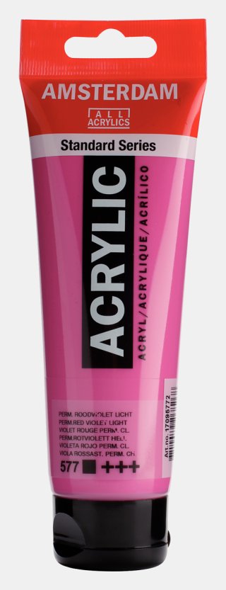 Amsterdam Standart Akrilik 120 ML Primary Red Violet Light — Amsterdam (görsel 2)
