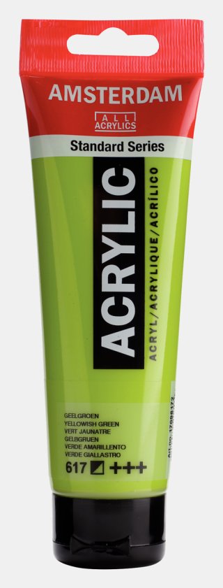 Amsterdam Standart Akrilik 120 ML Yellowish Green — Amsterdam