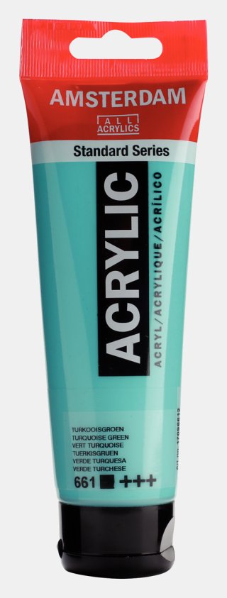 Amsterdam Standart Akrilik 120 ML Turquoise Green — Amsterdam