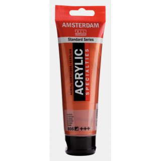 Amsterdam Standart Akrilik Boya 120 ML Copper (Bakır) – 805 — Amsterdam