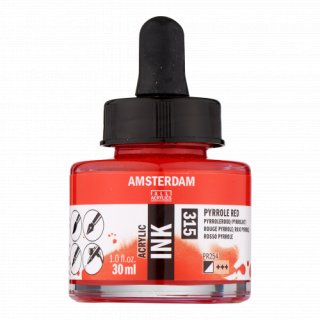 Amsterdam Akrilik Mürekkep 30 ML – Pyrrole Red (315) — Amsterdam