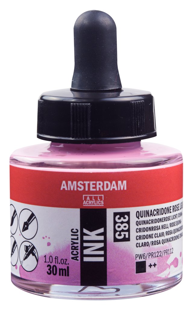 Amsterdam Akrilik Mürekkep 30 ML – Light Teal (385) — Amsterdam