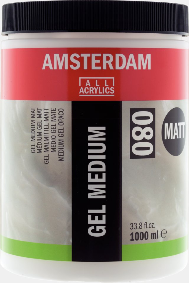 Amsterdam Gel Medium Matt 080 1000 ML — Amsterdam