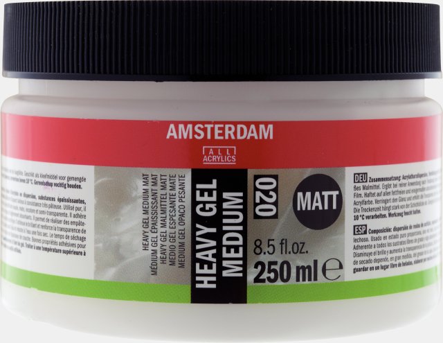 Amsterdam Heavy Gel Medium Matt 020 250 ML — Amsterdam