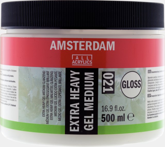 Amsterdam Extra Heavy Gel Medium Gloss 021 500 ML — Amsterdam