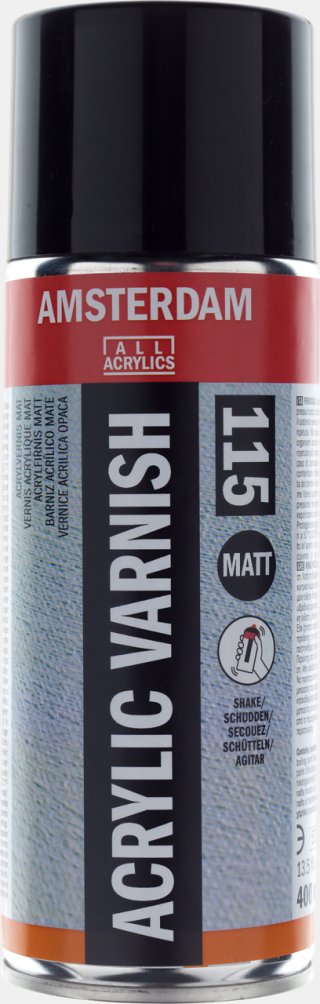 Amsterdam Akrilik Vernik Matt 115 400 ML Sprey — Amsterdam