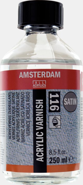 Amsterdam Acrylic Varnish Saten 116 – 250 ML | Akrilik Vernik  — Amsterdam