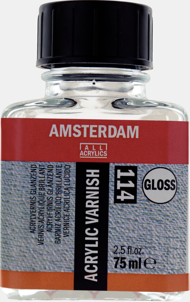 Amsterdam Akrilik Vernik Yüksek Parlaklık – 75 ML Profesyonel Akrilik Vernik — Amsterdam (görsel 2)