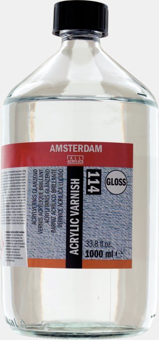 Amsterdam Akrilik Vernik Parlak – 1000 ML Profesyonel Parlak Vernik — Amsterdam (görsel 2)