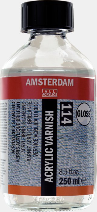 Amsterdam Parlak Akrilik Vernik 250 ML – Profesyonel Koruma ve Canlı Bitiş — Amsterdam (görsel 2)