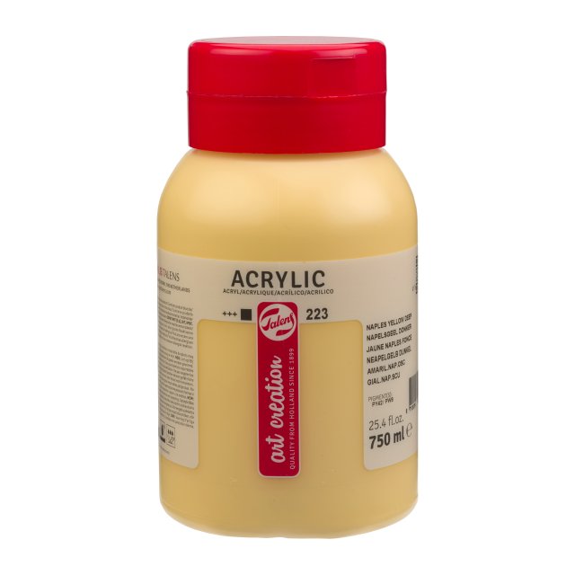 Art Creation Akrilik 750 ML Naples Yellow Deep Yeni Nesil — Art Creation