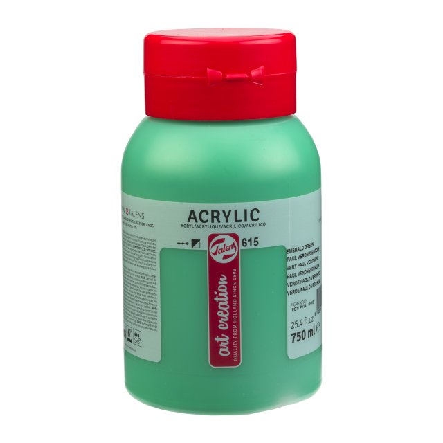 Art Creation Akrilik 750 ML Emerald Green Yeni Nesil Akrilik Boya — Art Creation