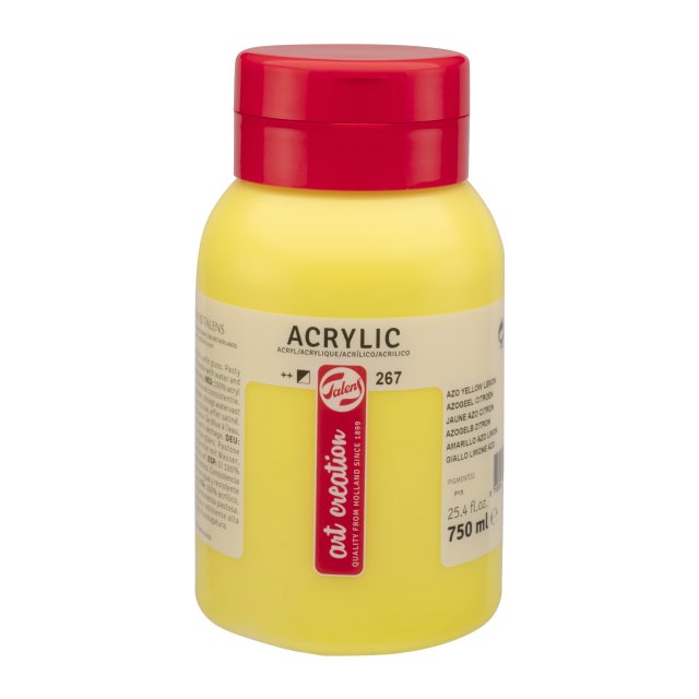 Art Creation Akrilik 750 ML Azo Yellow Lemon — Art Creation