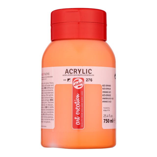Art Creation Akrilik 750 ML Azo Orange — Art Creation