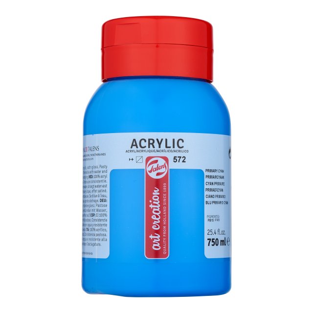 Art Creation Akrilik 750 ML Primary Cyan — Art Creation