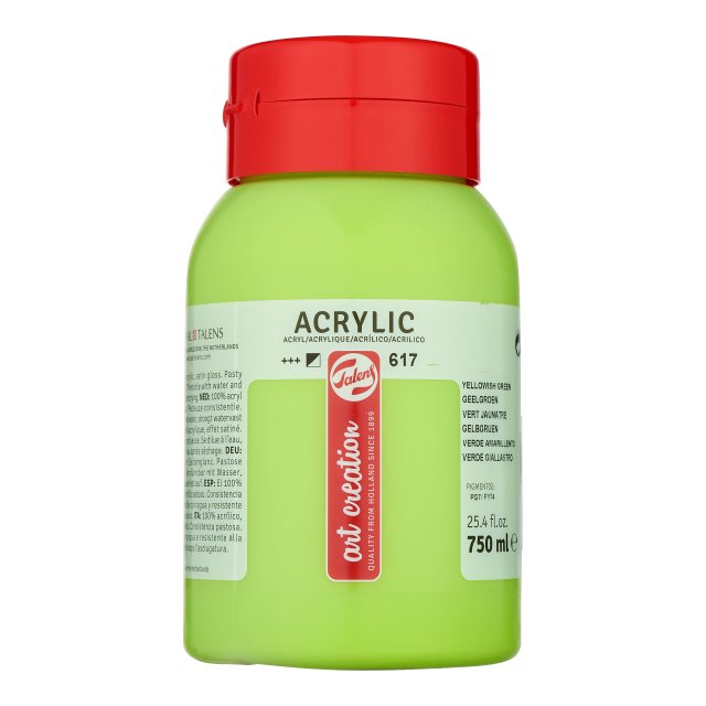 Art Creation Akrilik 750 ML Yellow Green — Art Creation