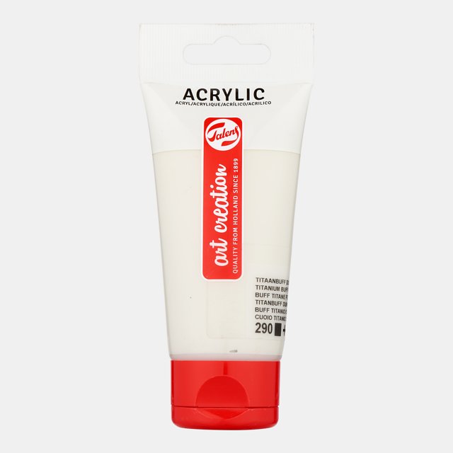 Art Creation Akrilik 75 ML Titanium Buff Deep Acrylic Paint — Art Creation