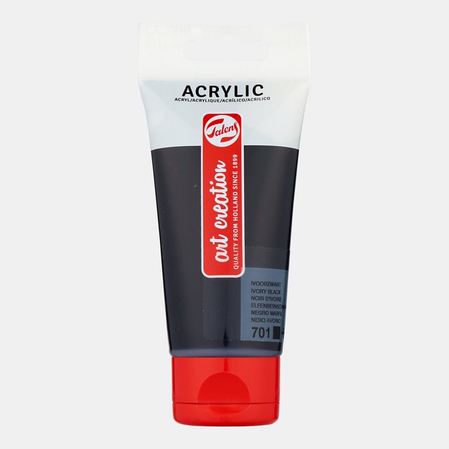 Art Creation Akrilik 75 ML Ivory Black — Art Creation