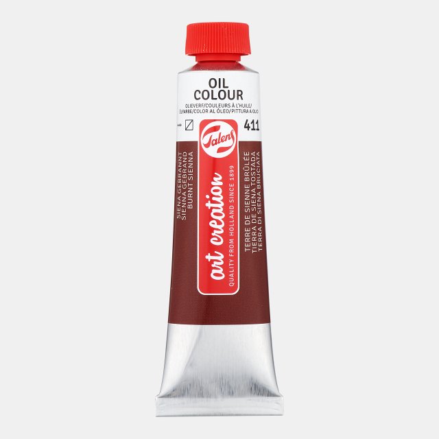 Art Creation 40 ML Yağlı Boya 411 Burnt Sienna — Art Creation