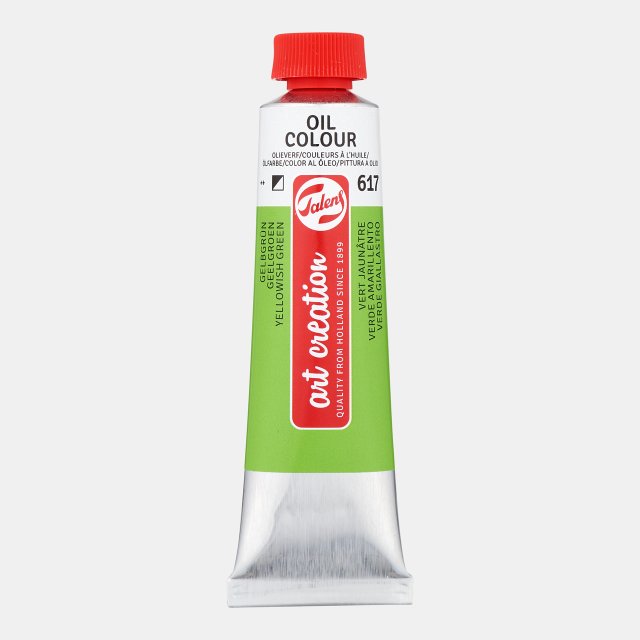 Art Creation 40 ML Yağlı Boya 617 Yellowish Green — Art Creation