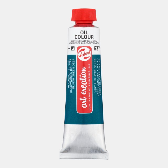 Art Creation 40 ML Yağlı Boya 637 Bluis Green Deep — Art Creation