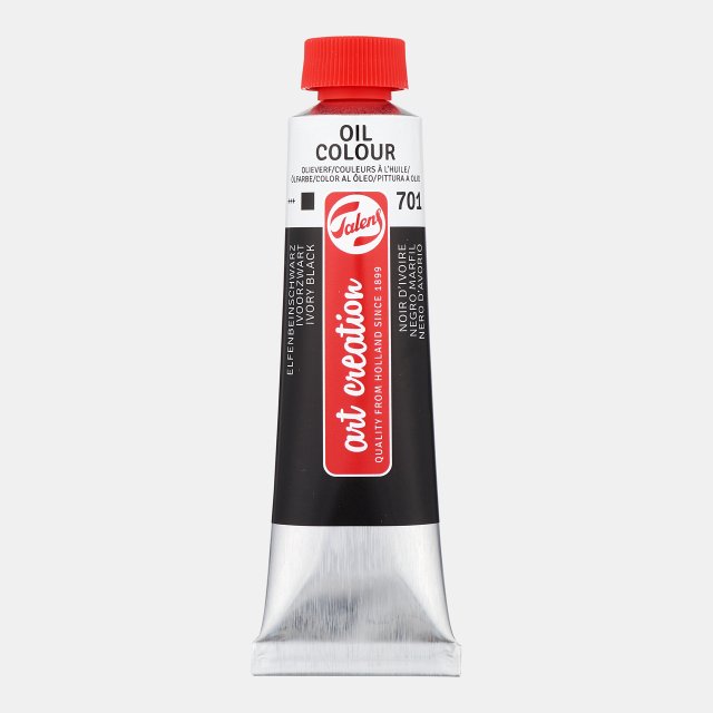 Art Creation 40 ML Yağlı Boya 701 Ivory Black — Art Creation