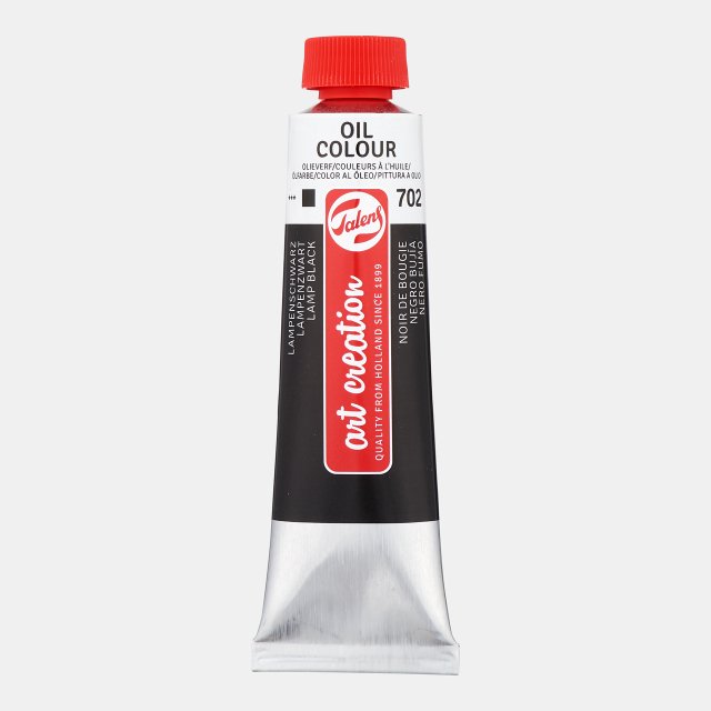 Art Creation 40 ML Yağlı Boya 702 Lamp Black — Art Creation