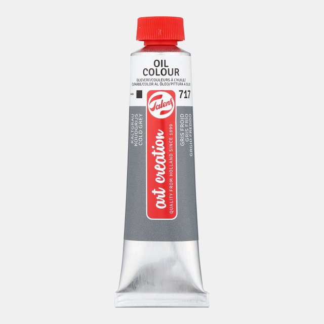 Art Creation 40 ML Yağlı Boya 717 Cold Grey — Art Creation