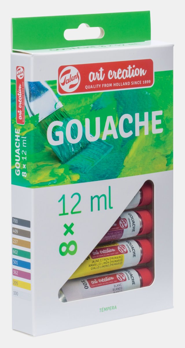 Art Creation Guaj Set 8 X 12 ML — Art Creation