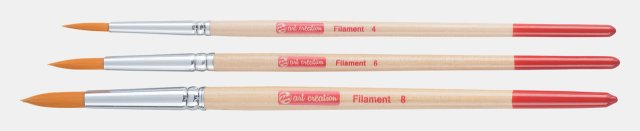 Art Creation Suluboya Sentetik Fırça Seti 3'lü ( Yuvarlak Uç ) — Art Creation