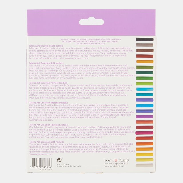 Art Creation Soft Pastel Set 24'lü — Art Creation (görsel 4)