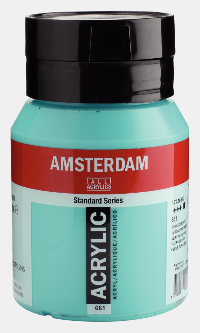 Amsterdam Standart Akrilik 500 ML Turqouise Green — Amsterdam