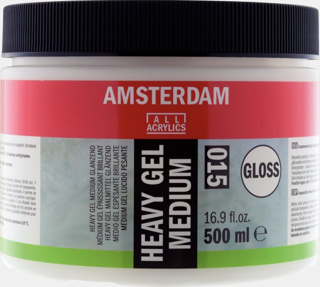 Amsterdam Heavy Gel Medium Gloss 015 500 ML — Amsterdam
