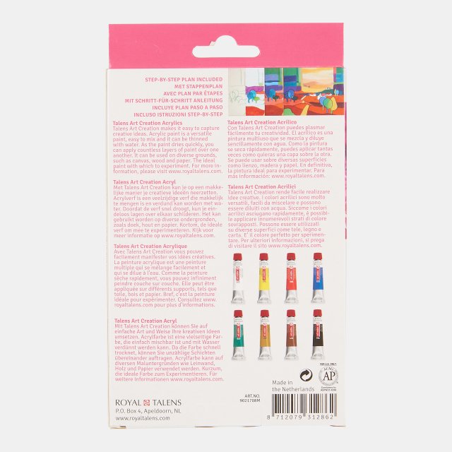 Art Creation Akrilik Set 8 X 12 ML — Art Creation (görsel 2)