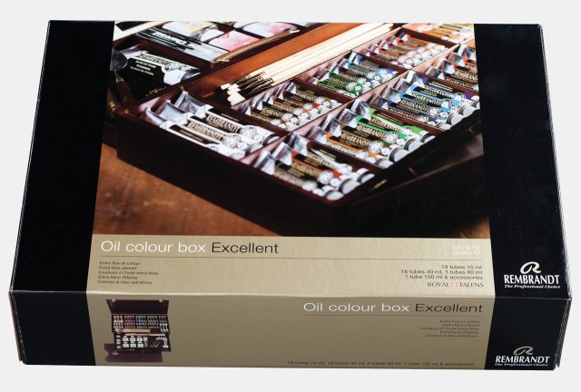 Rembrandt Yağlı Boya Takımı Box Excellent (Ahşap Kutu) — Rembrandt
