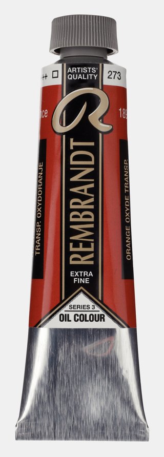 Rembrandt 40 ML Yağlı Boya Transparent Oxide Orange — Rembrandt
