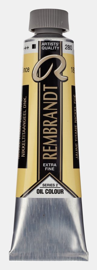 Rembrandt 40 ML Yağlı Boya Titanium Yellow Deep — Rembrandt